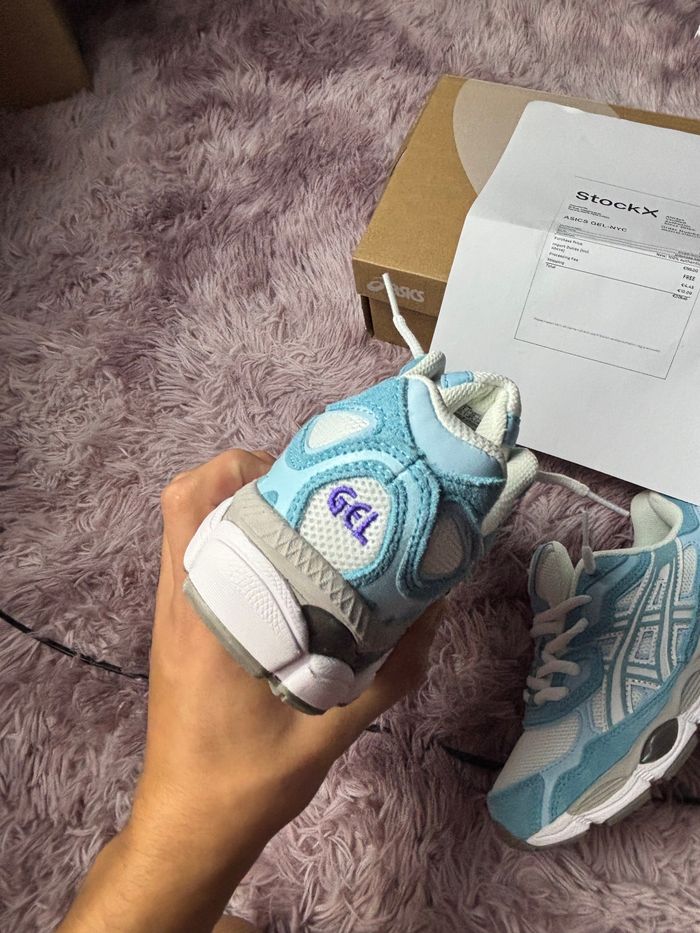 Asics GEL NYC bleu cream bleu neuve taille 44 - photo numéro 6