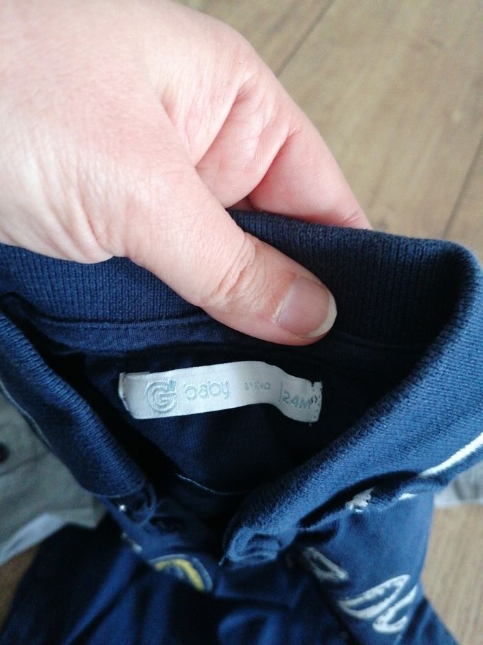 Polo manches longues 24mois - photo numéro 2