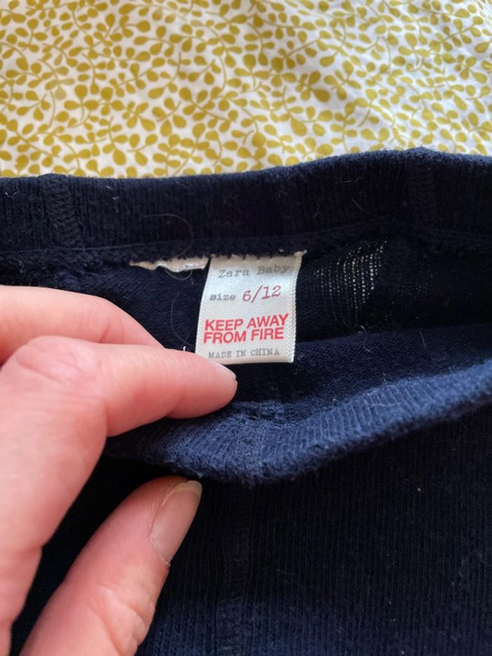 Collant en laine Zara 6/12 mois - photo numéro 2