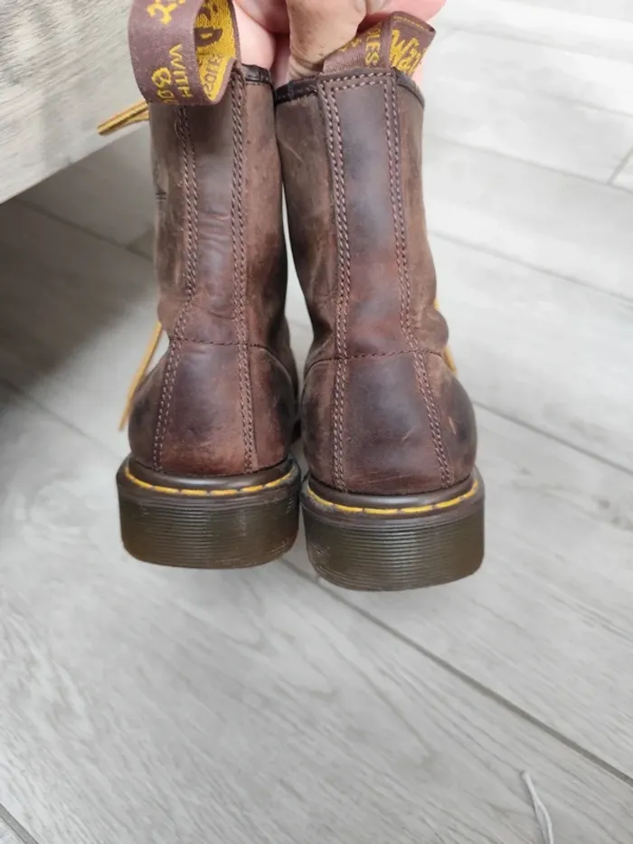 Doc Martens marrons - photo numéro 4