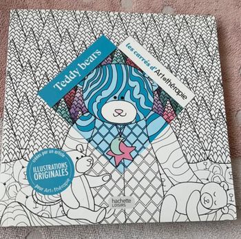 Livre coloriage Teddy bears
