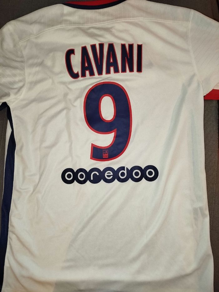 Maillot porté par Cavani PSG - photo numéro 4