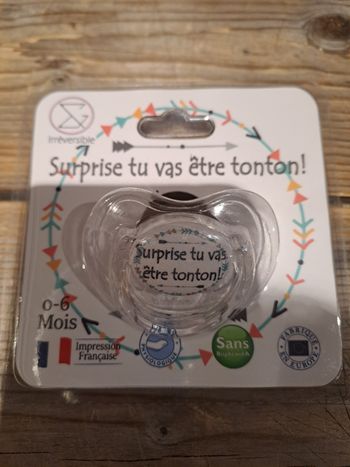 Tétine annonce