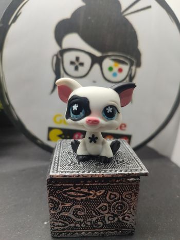 Lps01151 My Littlest Petshop Pet Shop LPS Authentic Pig Cochon 537