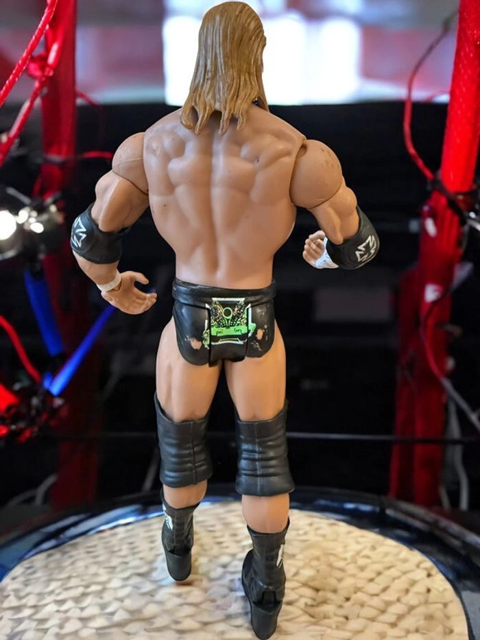 Figurine Articulée WWE Triple H Elite 7 Mattel Wrestling 2010 - photo numéro 3