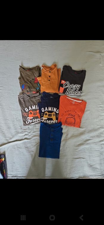 Lot tee-shirts