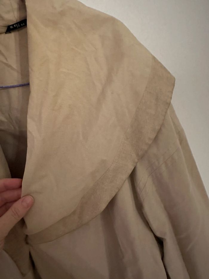 Manteaux trench décade beige grande taille 44 - photo numéro 5