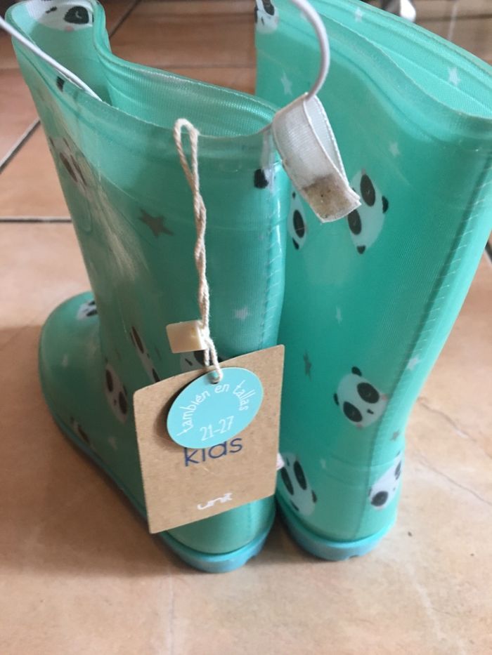 Bottes pluie, 31, neuves