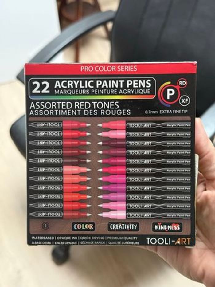 Boite Feutres Tooli Art Red XF