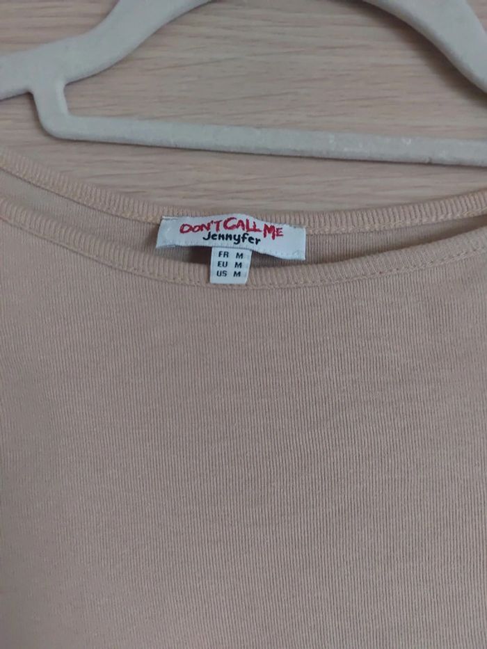 Top beige  manches longues - photo numéro 2