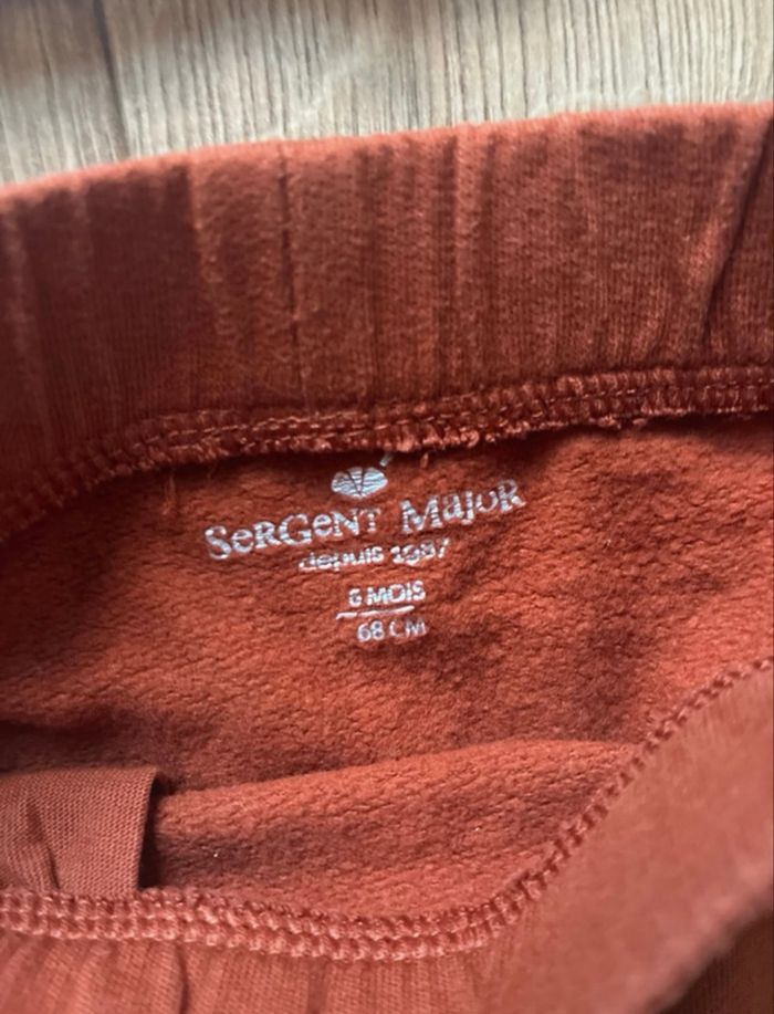 Ensemble Sergent Major 6 mois – gilet chiens + pantalon chaud - photo numéro 4