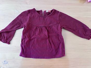 T-shirt manche longue DPAM 18mois