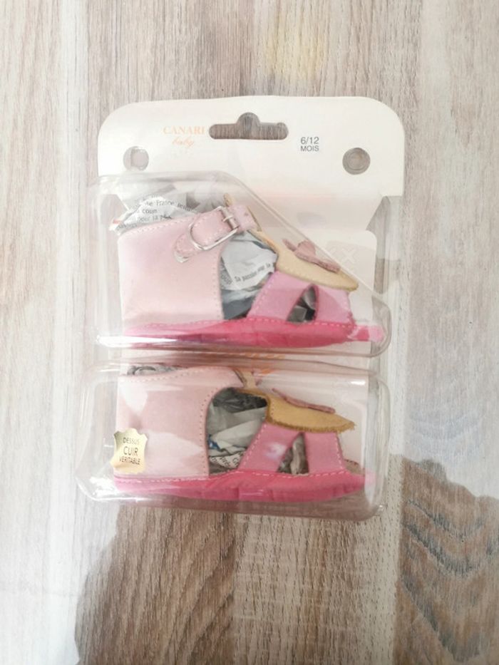Sandalles 6/12 mois