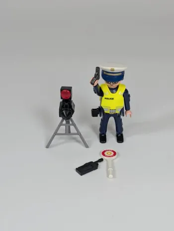 Playmobil Policer avec radar
