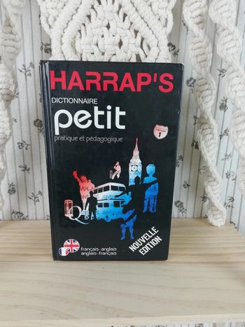 Dico dictionnaire Harrap's Français /Anglais