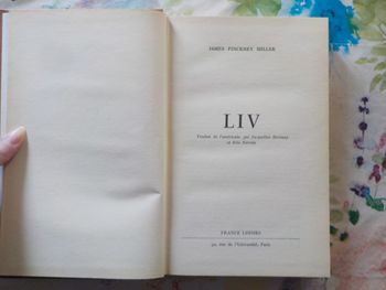 LIV de James PINCKNEY MILLER Ed. France Loisirs