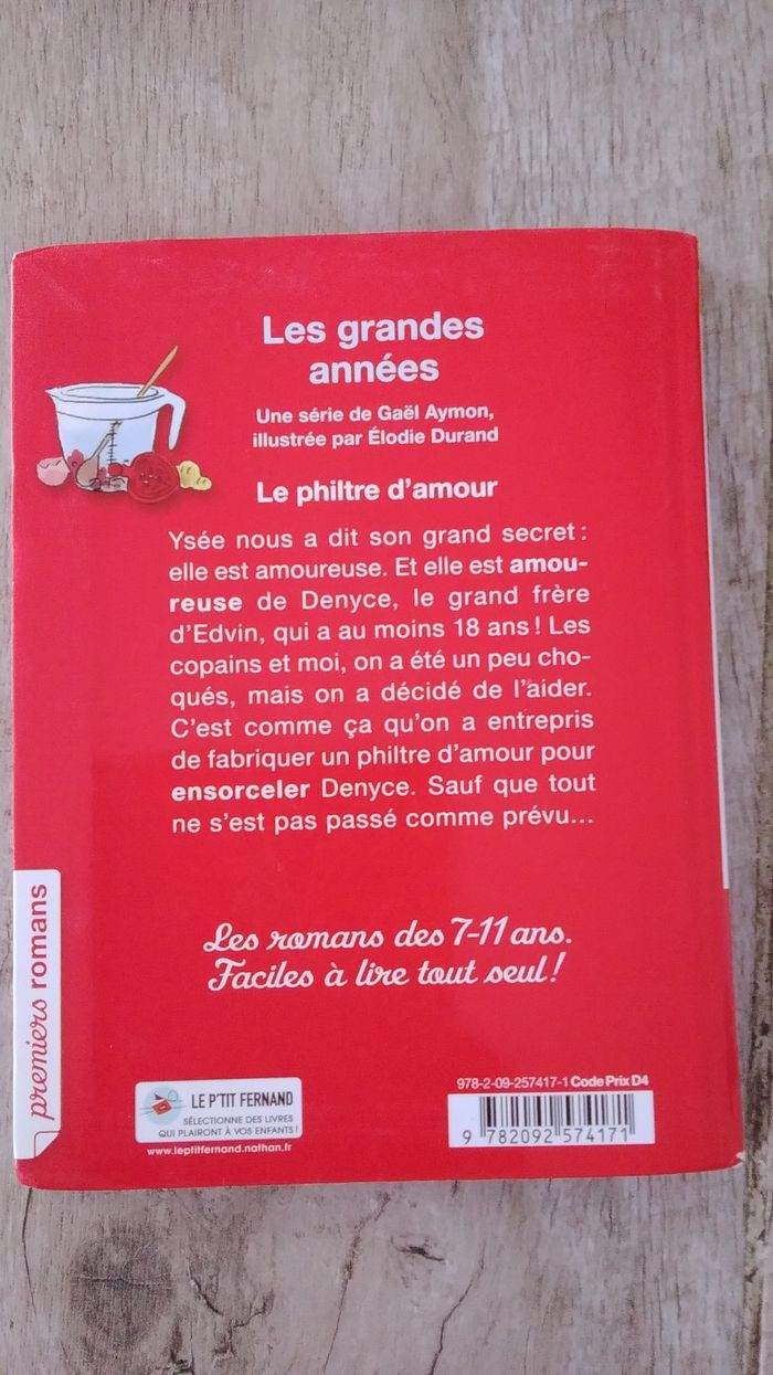 Livre le philtre d'amour - photo numéro 2