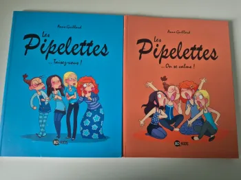 Livre les pipelettes tome 1 et 2