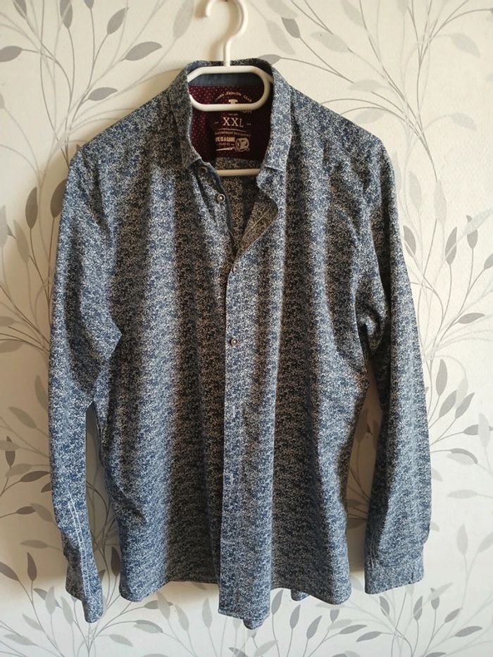 🍍 Chemise ML homme Tom Tailor taille XXL