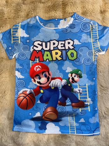 T-shirt super mario