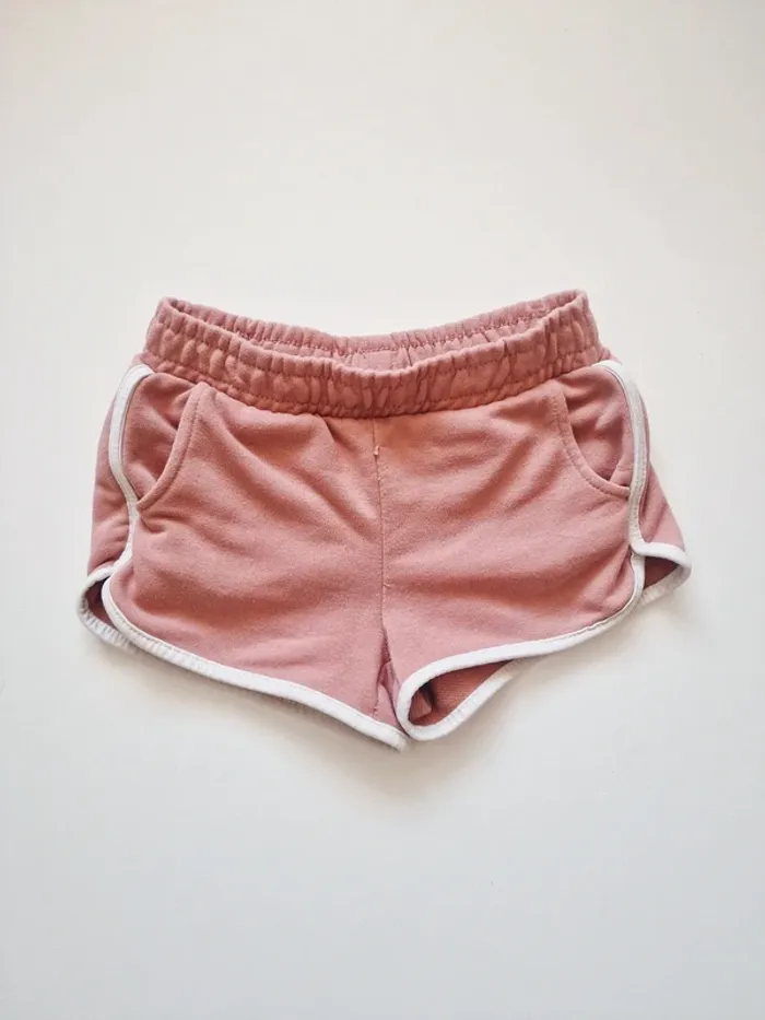 Kiabi - Short en molleton - Taille élastiquée - Rose (4 ans)