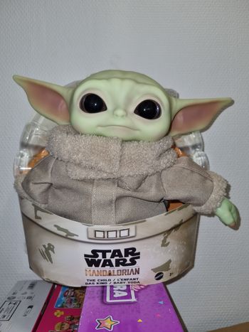 Star wars peluche 28 cm l'enfant (bébé yoda)