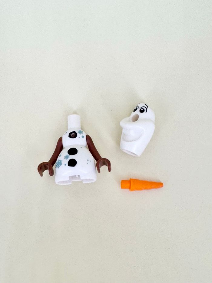 Lego Figurines Disney, La Reine des Neiges : Olaf, ❄️ bleu métallique - photo numéro 6