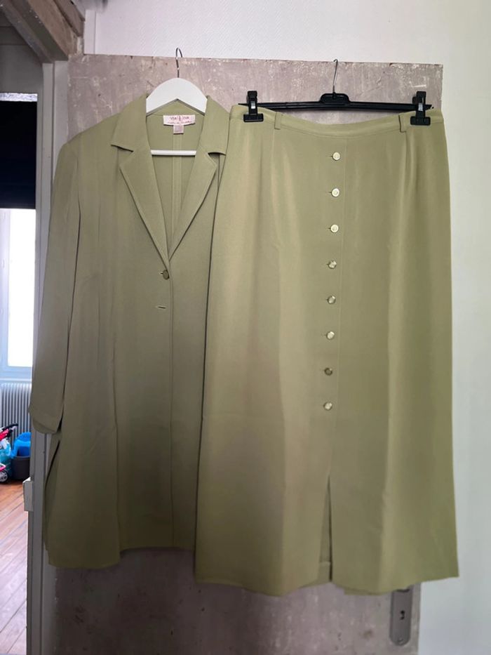 Ensemble veste longue et jupe longue