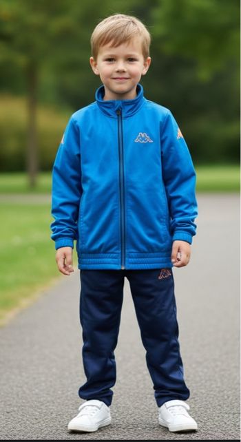 Veste jogging Kappa garçon taille 6 ans