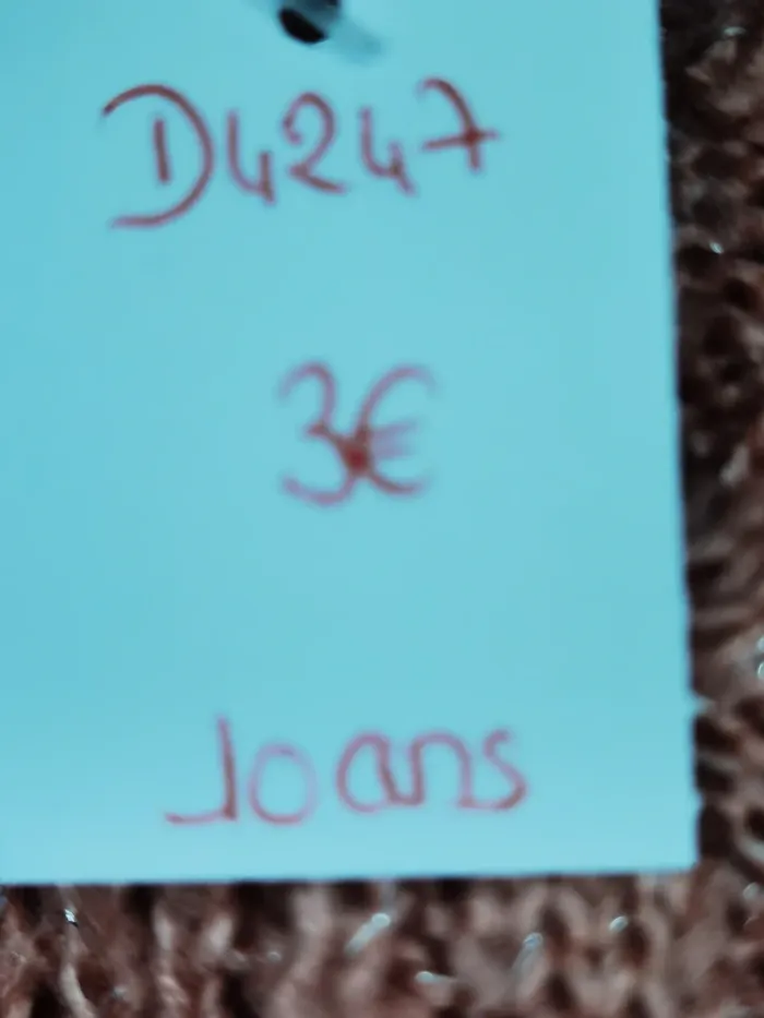 D4247 - pull fille 10 ans - photo numéro 3