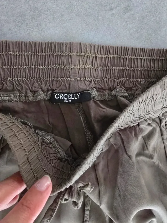 Pantalon fluide kaki - photo numéro 4