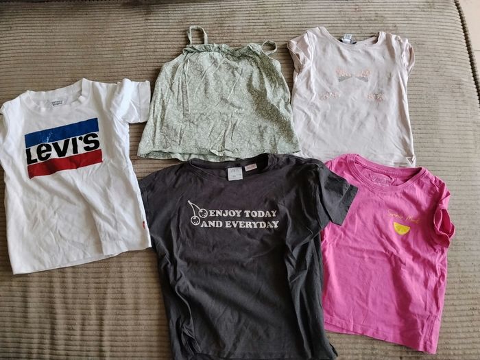 Lot t shirt filles 4 ans