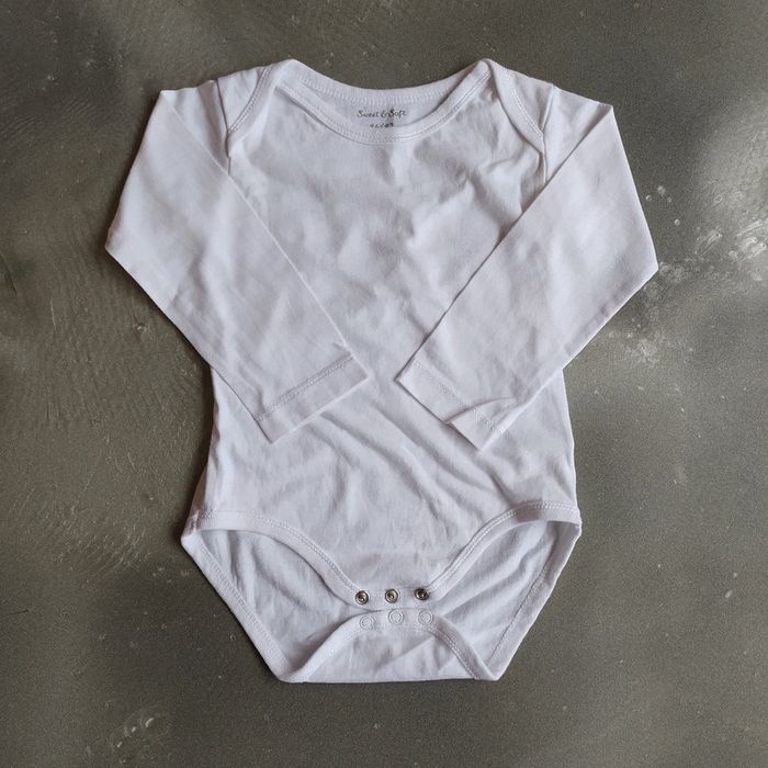 Body blanc manches longues 18 mois 2 ans - photo numéro 2