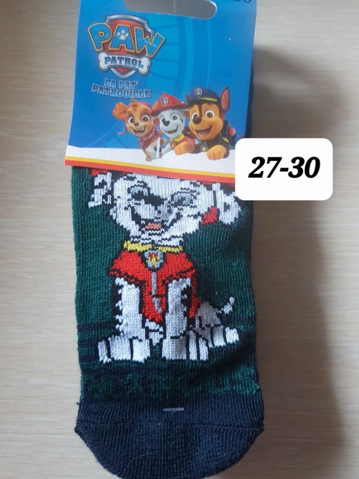 Lot 3 paires chaussettes paw patrol 27-30
