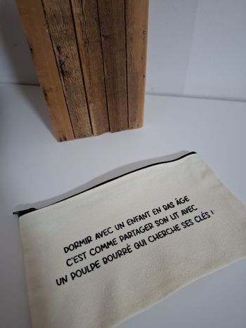 Pochette personnalisée - humour