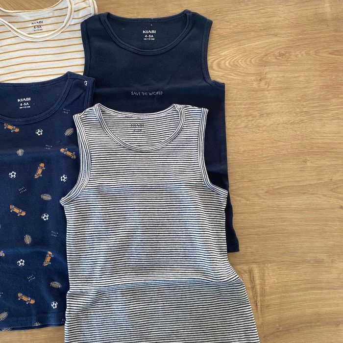 Lot de maillots de corps garçon - photo numéro 2