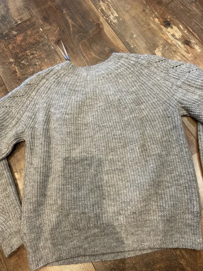 Pull doux gris perle - photo numéro 6
