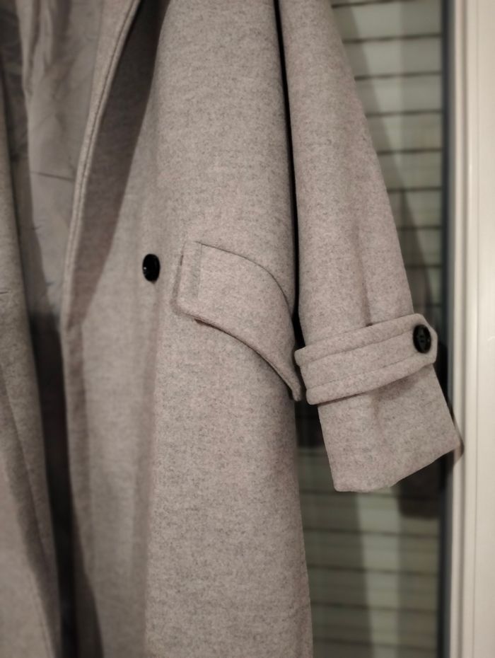 Manteau gris neuf taille unique - photo numéro 3