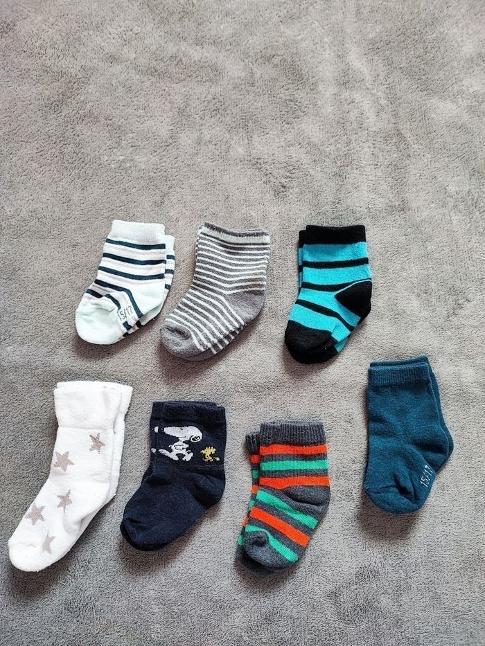 Lot de 7 paires de chaussettes 15/17