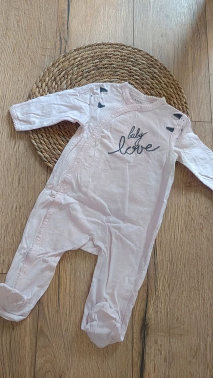 Pyjama coton 9 mois fille Kiabi - photo numéro 2