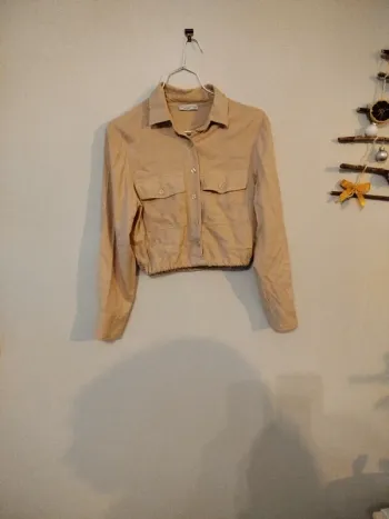 Chemise beige 11 ans