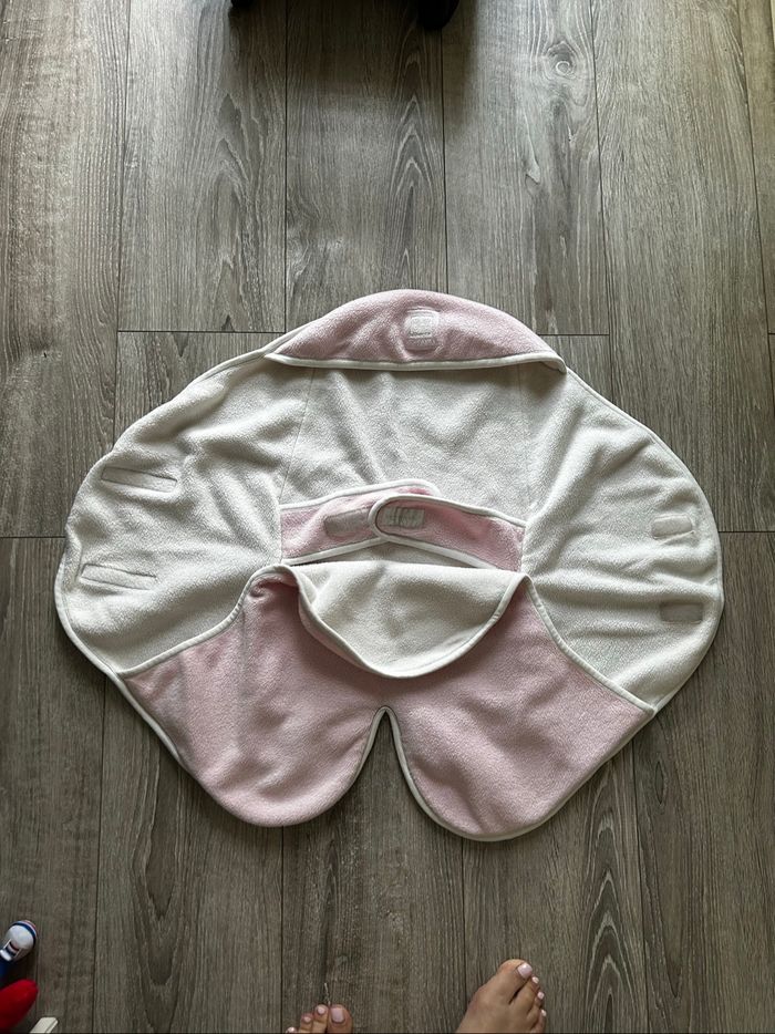 Couverture nomade polaire rose - photo numéro 3