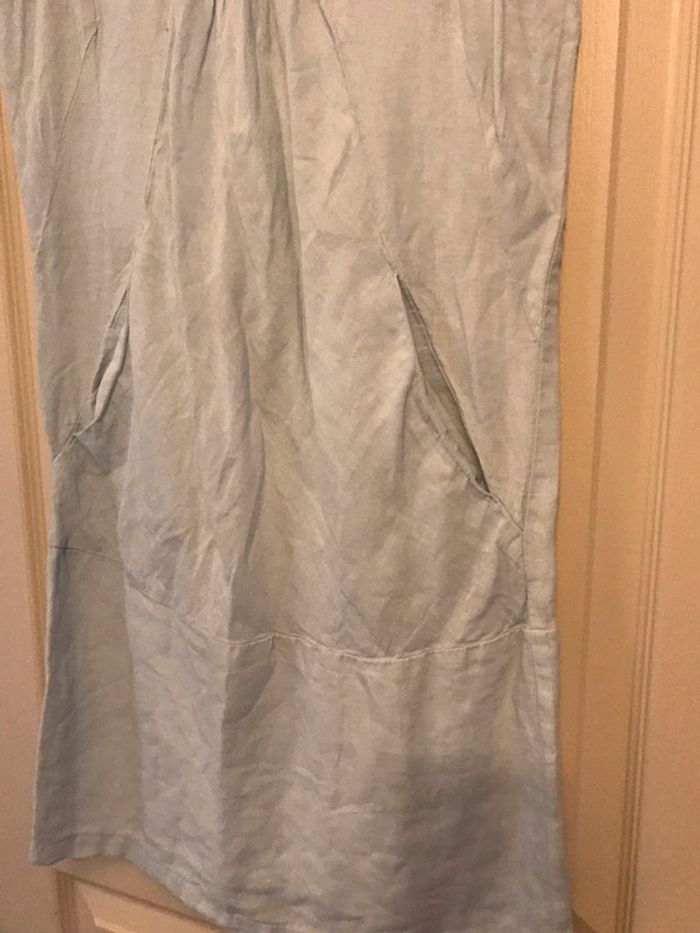 Magnifique robe en lin Kookaï taille 36 doublé en parfait état - photo numéro 3