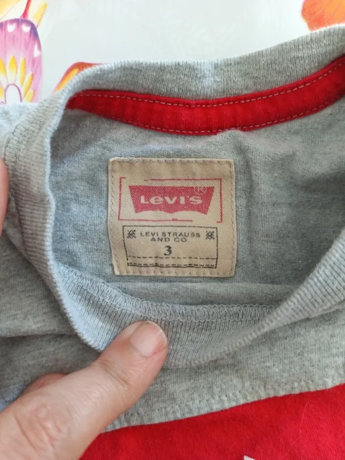 T shirt manches courtes Levi's 3 ans - photo numéro 2