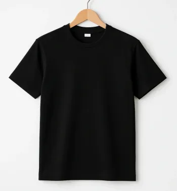 T shirt noir 100% coton taille M