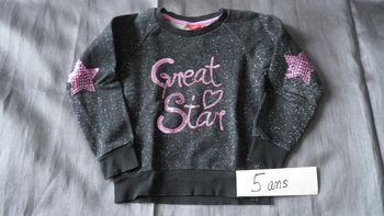 Pull pailleté 5 ans Tissaia