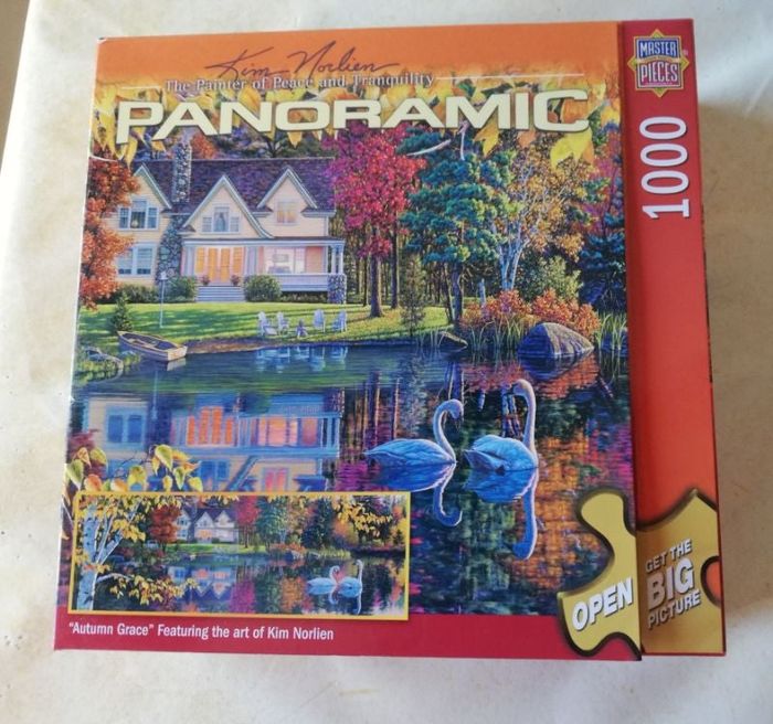 Puzzle 1000 pièces. Panorama. Master pieces.