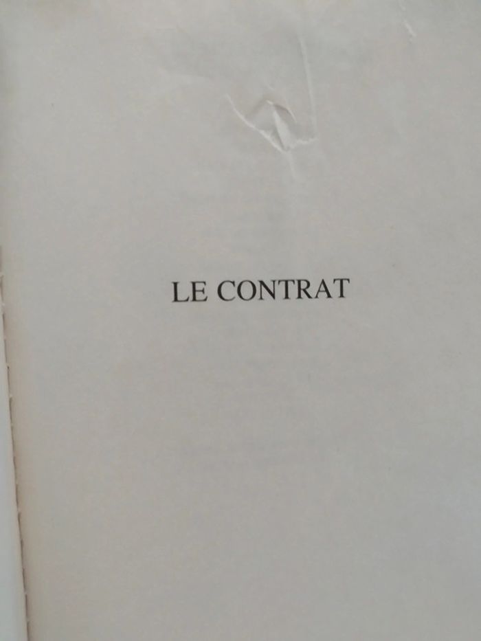 Le contrat - photo numéro 6