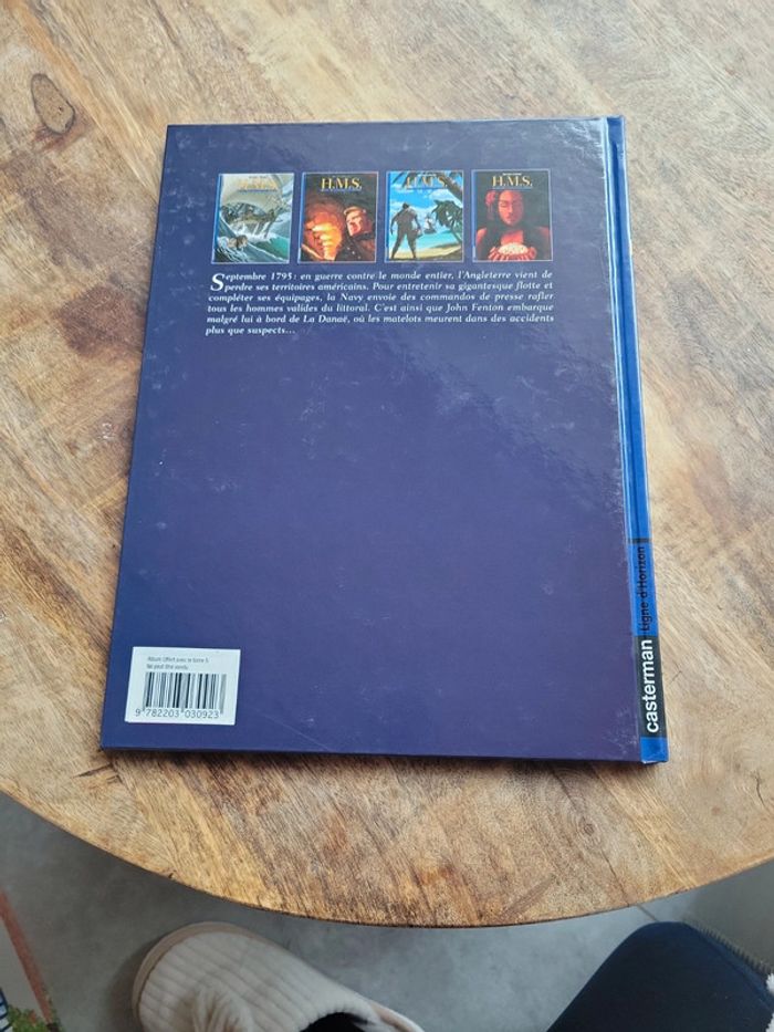 Bd casterman h.m.s les naufragés de la miranda - photo numéro 3