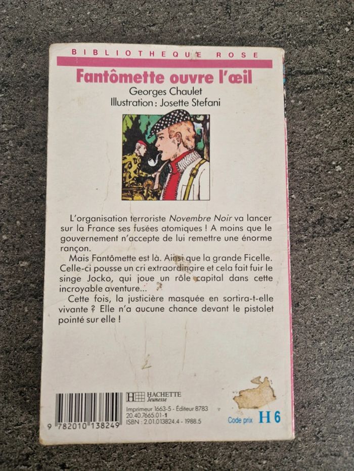 Fantômette ouvre l'œil - Georges Chaulet - photo numéro 2